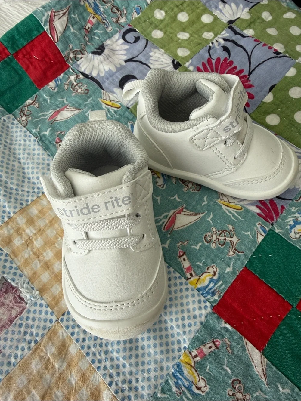 Stride Rite White Toddler Sneakers